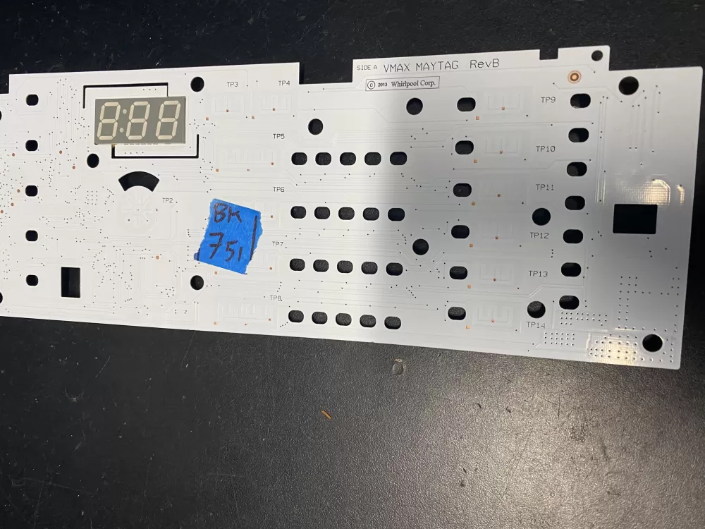 Whirlpool Maytag W10689476 12462 Washer Control Board AZ18712 | BK751