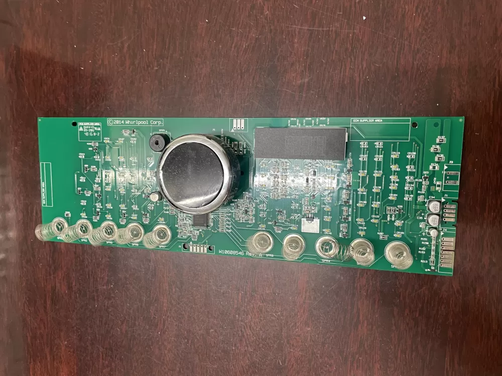 Whirlpool W10877352 Dryer User Interface Control Board