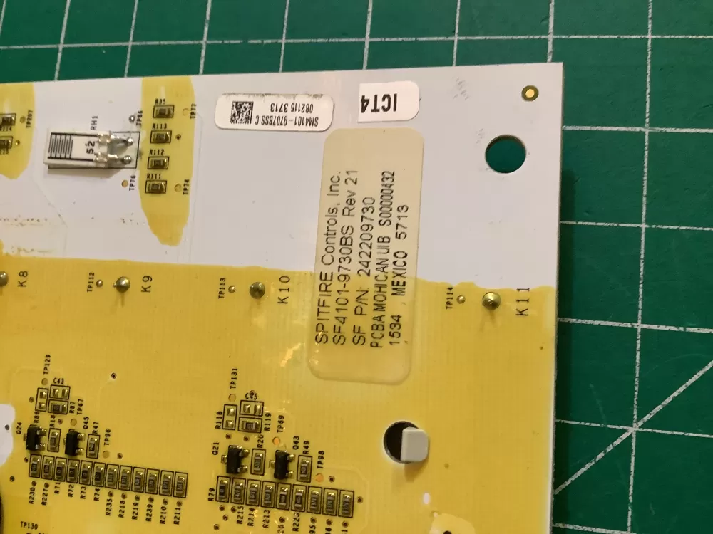 Frigidaire AP6285796 Refrigerator Display Control Board P# AZ152409 | NR1505