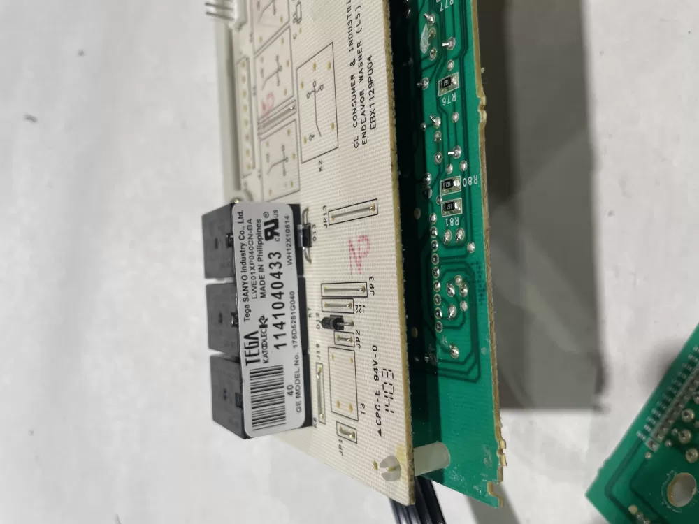 GE 175D5261G040 EBX1129P004 WH12X10614 Washer Control Board AZ150644 | KMV775