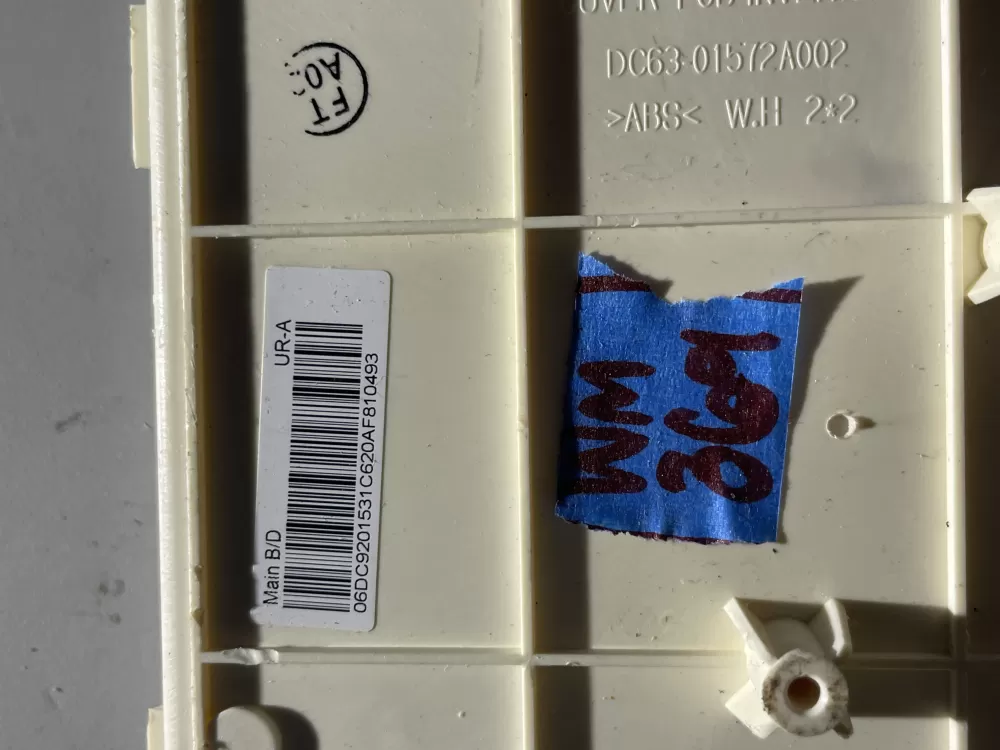 Samsung DC92-01982B DC92-01803P Washer Control Board AZ39944 | Wm369