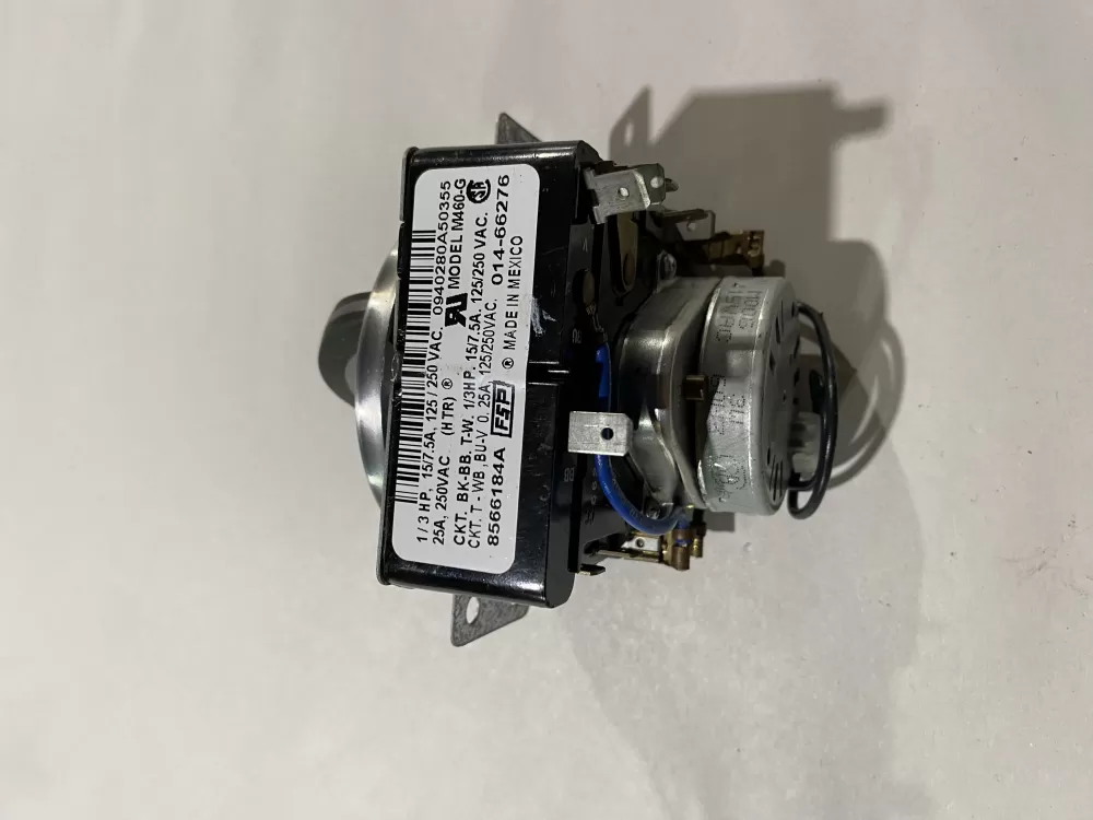 Whirlpool 8566184A 8566184 WP8566184 AP6013380 8566184R PS11746606 Dryer Timer