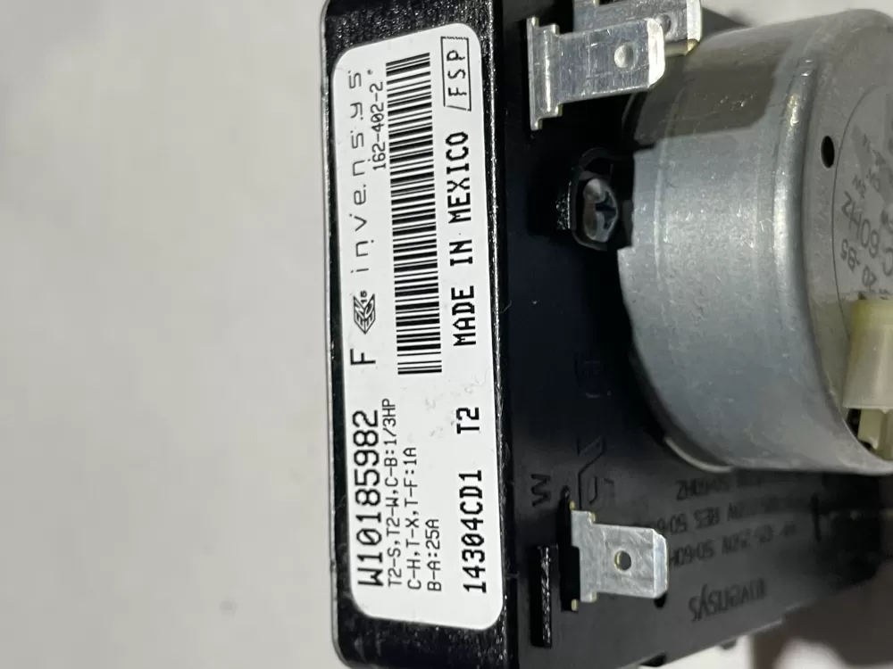 Whirlpool Maytag W10185982 Kenmore WPW10185982VP Dryer Timer AZ146545 | Wm2460