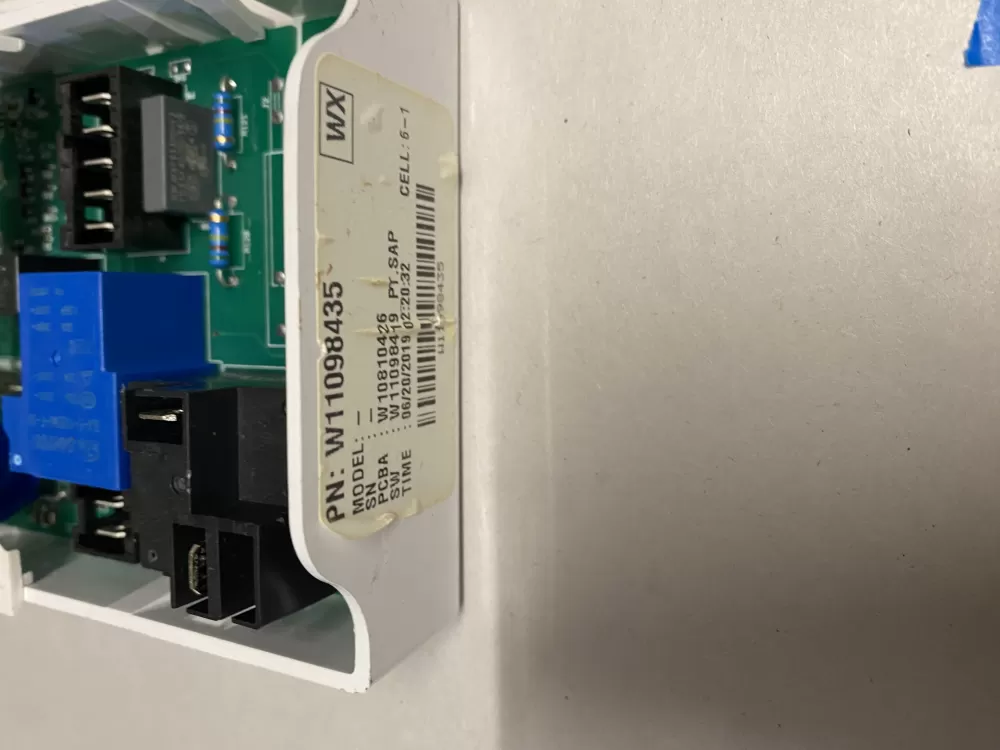 Maytag Whirlpool W11098435 W11158453 Dryer Control Board AZ205279 | BK2788