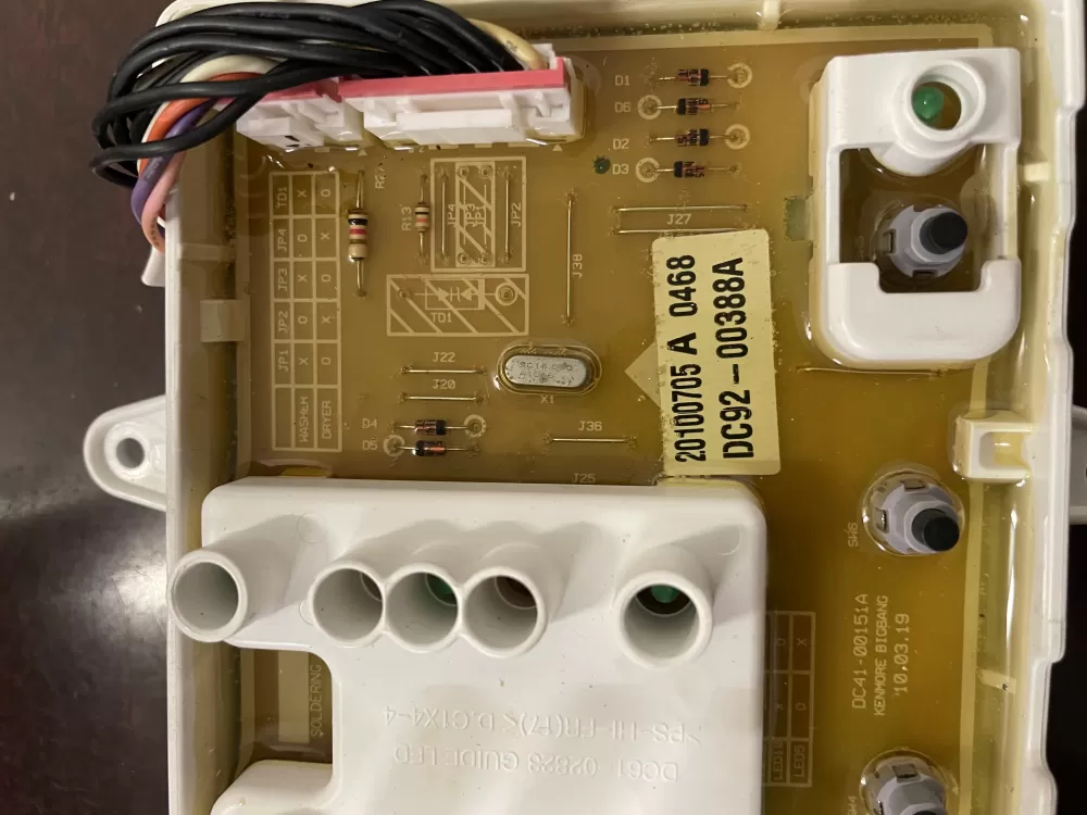 Samsung DC92 00388A DC41 00151A Washer Control Board AZ46825 | KMV196