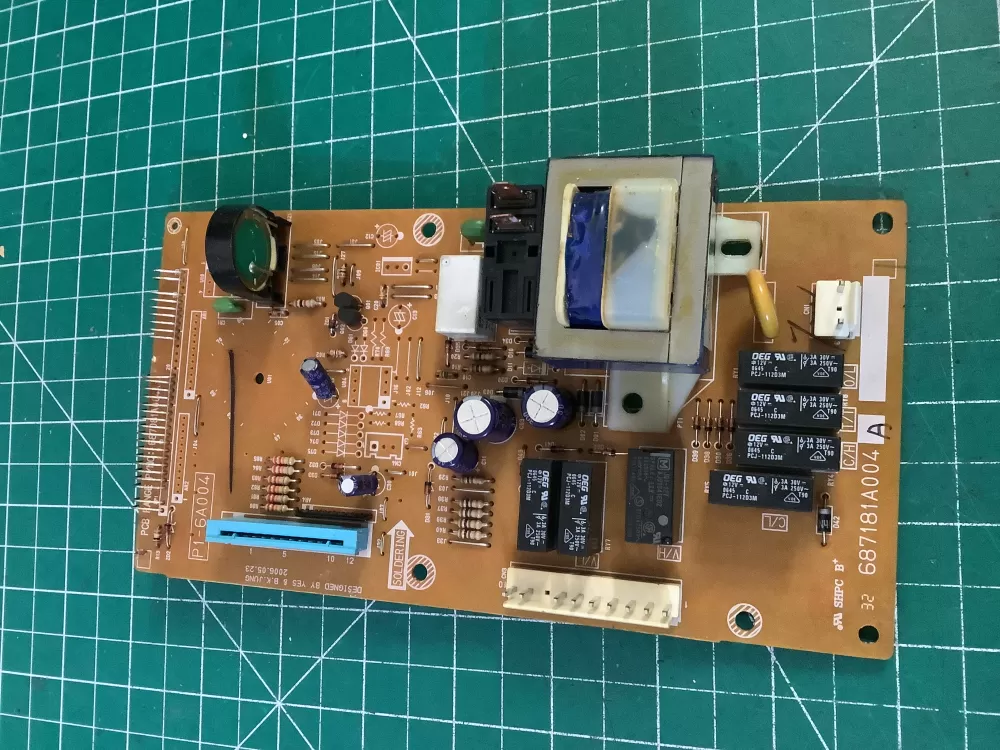 LG 687181A004A P1 6A004 Microwave Control Board 687181a004 AZ187578 | NR2750