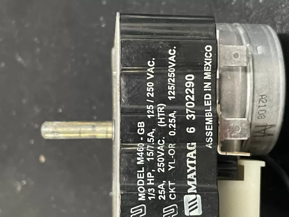 Whirlpool Kenmore Maytag Dryer 6 3702290 63702290 Timer AZ22792 | WM1220