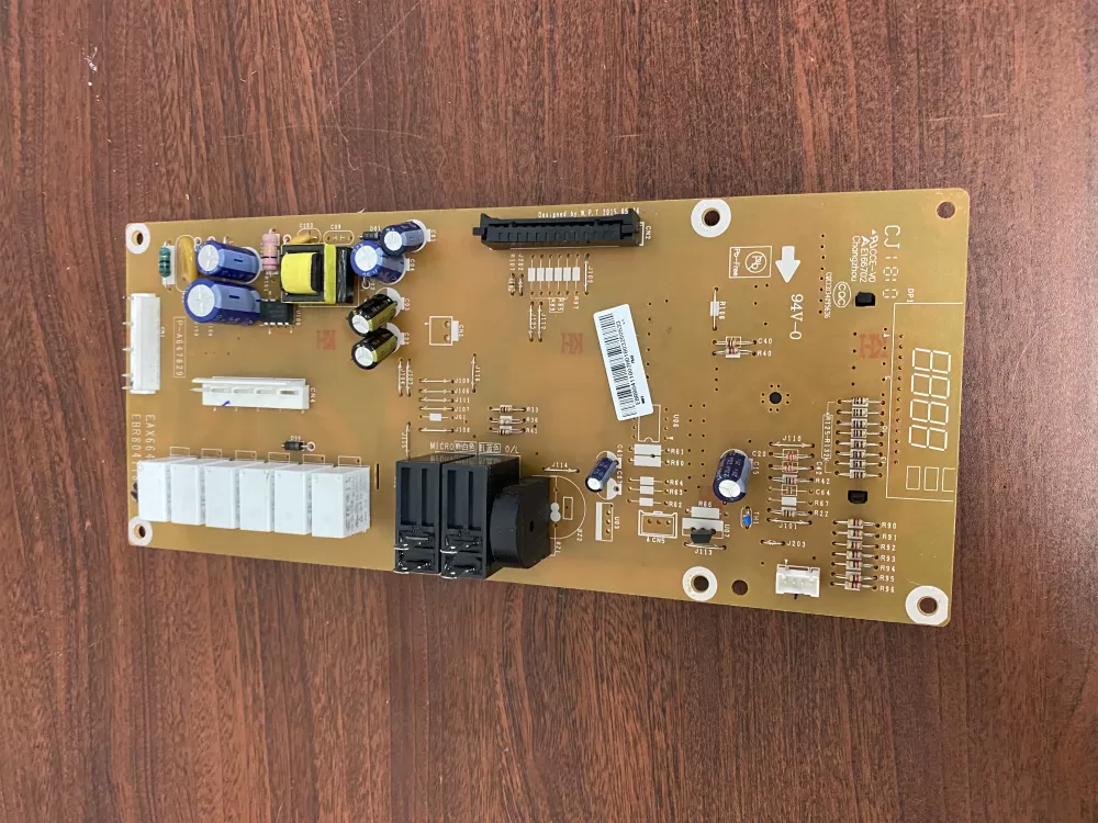 LG  GE EBR80411802 Microwave Control Board