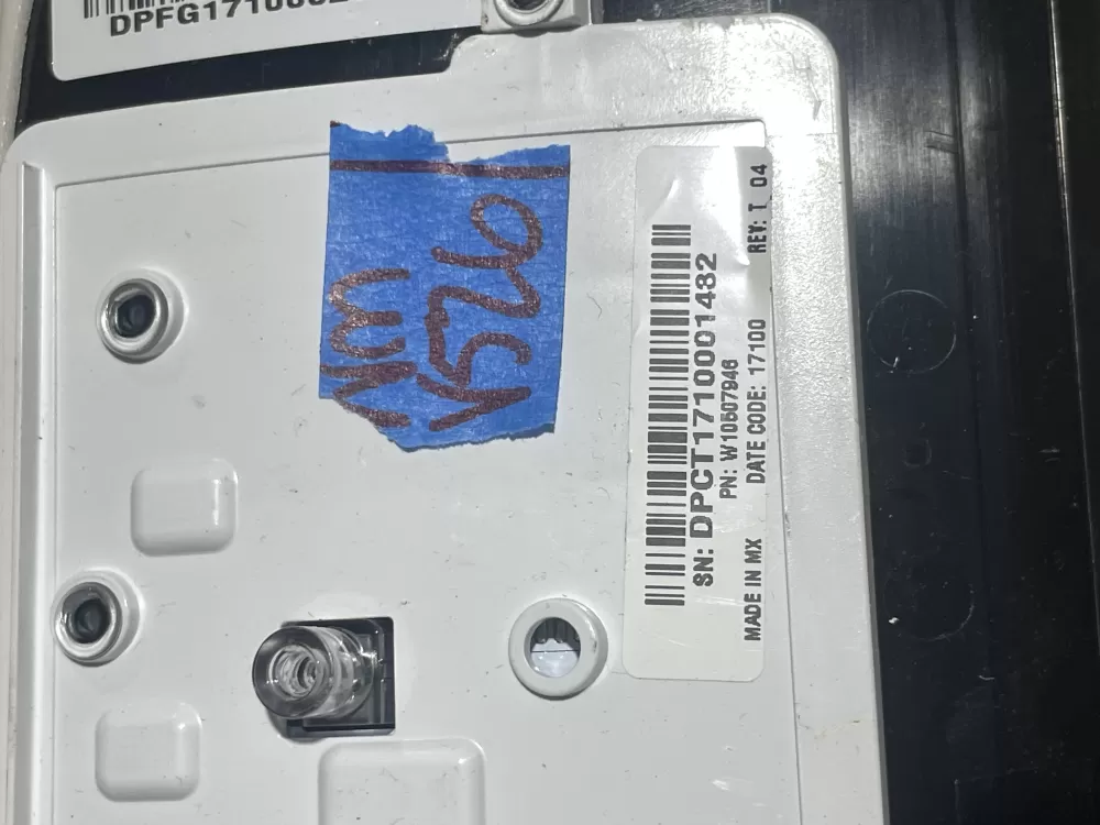 Whirlpool Cabrio W10507946 W10860919 Washer Control Board Panel AZ63402 | Wmv526