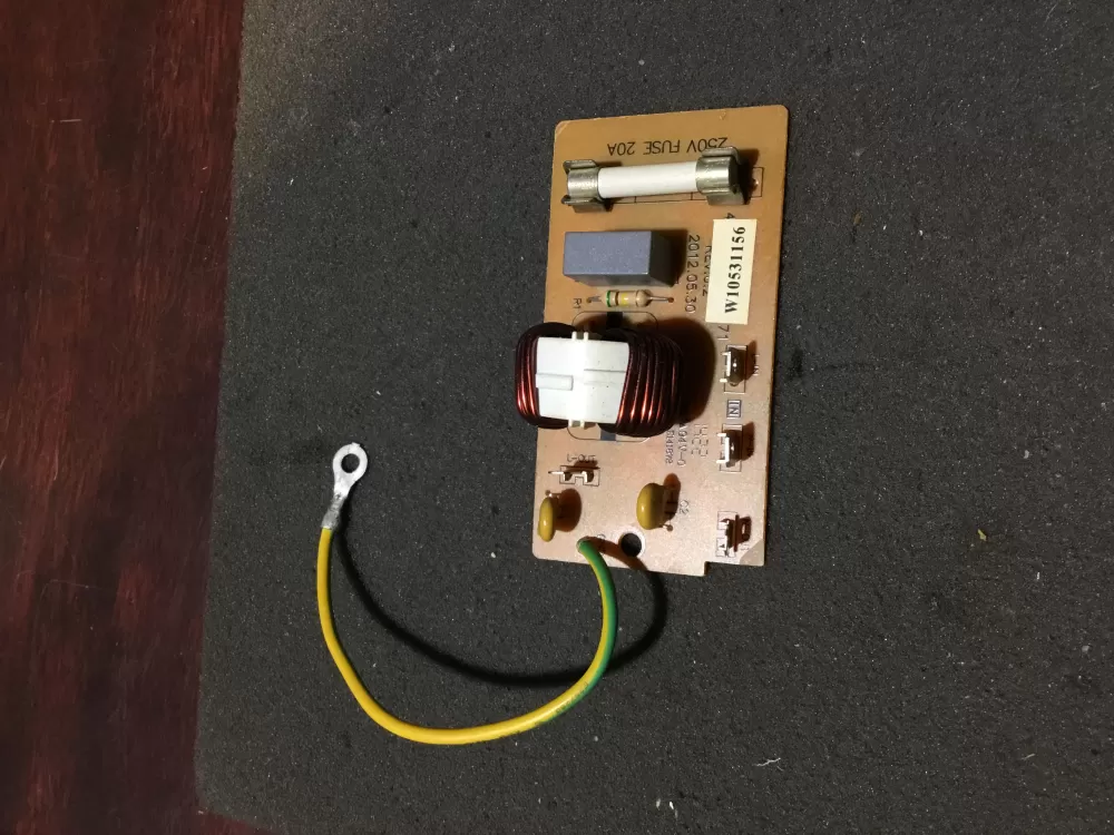 Maytag Whirlpool W10531156 WPW10531156 Microwave Control Board Noise Filter