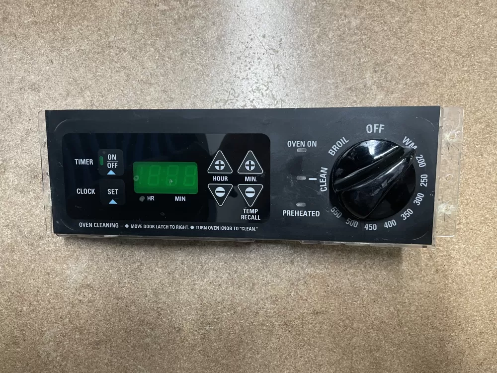 GE 191D2818P003 WB27T10231-Black Range Control Board