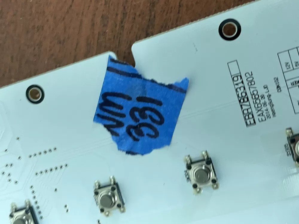 LG Kenmore EBR78631903 Refrigerator Dispenser UI Control Board AZ30381 | WM331