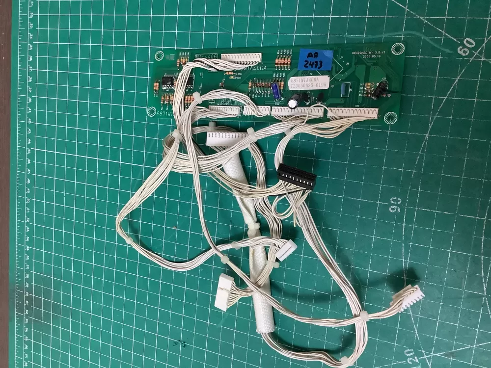 LG GE 6871W1A406A Microwave Control Board AZ226437 | AR2473