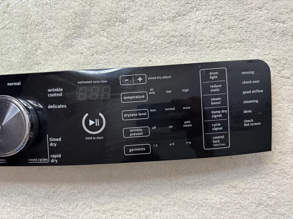 Whirlpool Maytag W10469309 Dryer Control Board Interface AZ7467 | V357