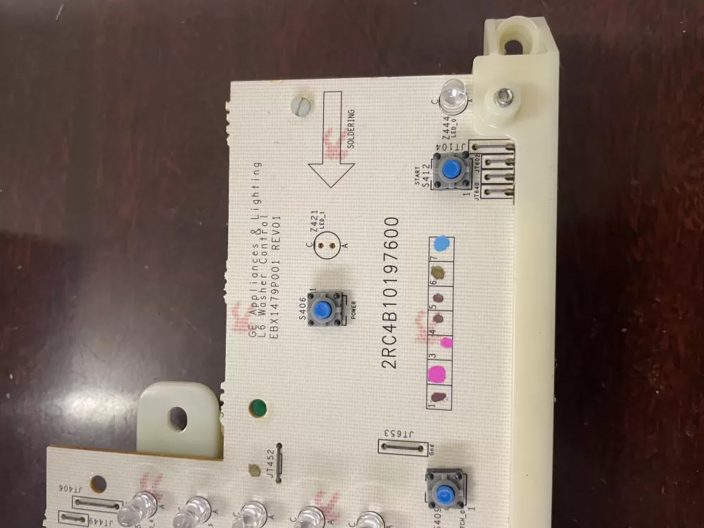 GE 175D6854G009 Washer Control Board Main AZ38750 | KM309