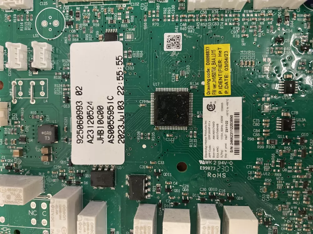 Frigidaire A05174904/B Refrigerator Control Board AZ42745 | BK1742