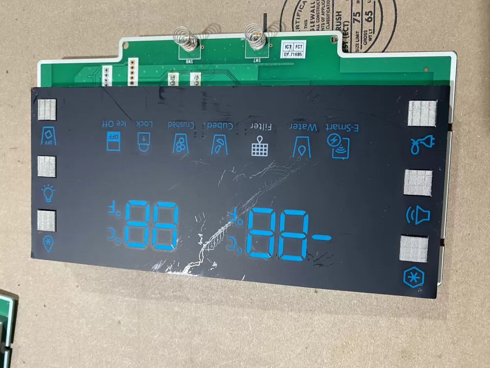 Samsung DA92-00596A  AP5914925  3969978  PS9604097 Refrigerator Dispenser Control Board