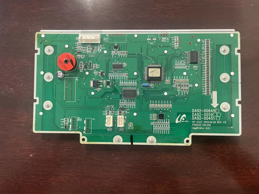 Samsung DA92 00649A Refrigerator Control Board Dispenser AZ47581 | KM1623