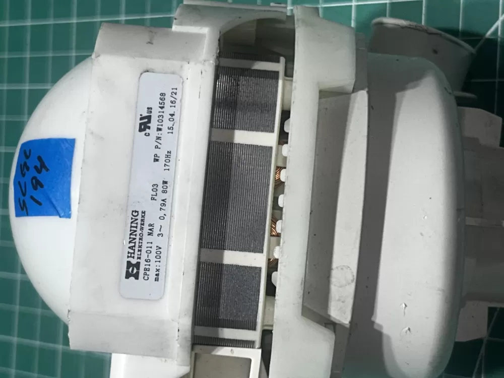 Kenmore W10894668 Dishwasher Jenn Air Kitchen Aid Pump Motor AZ168205 | Sl194