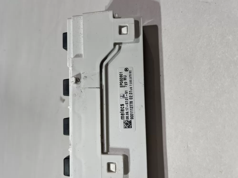 Bosch 9001112778 EPG60801 Dishwasher Interface Control Board AZ145768 | Wm2435