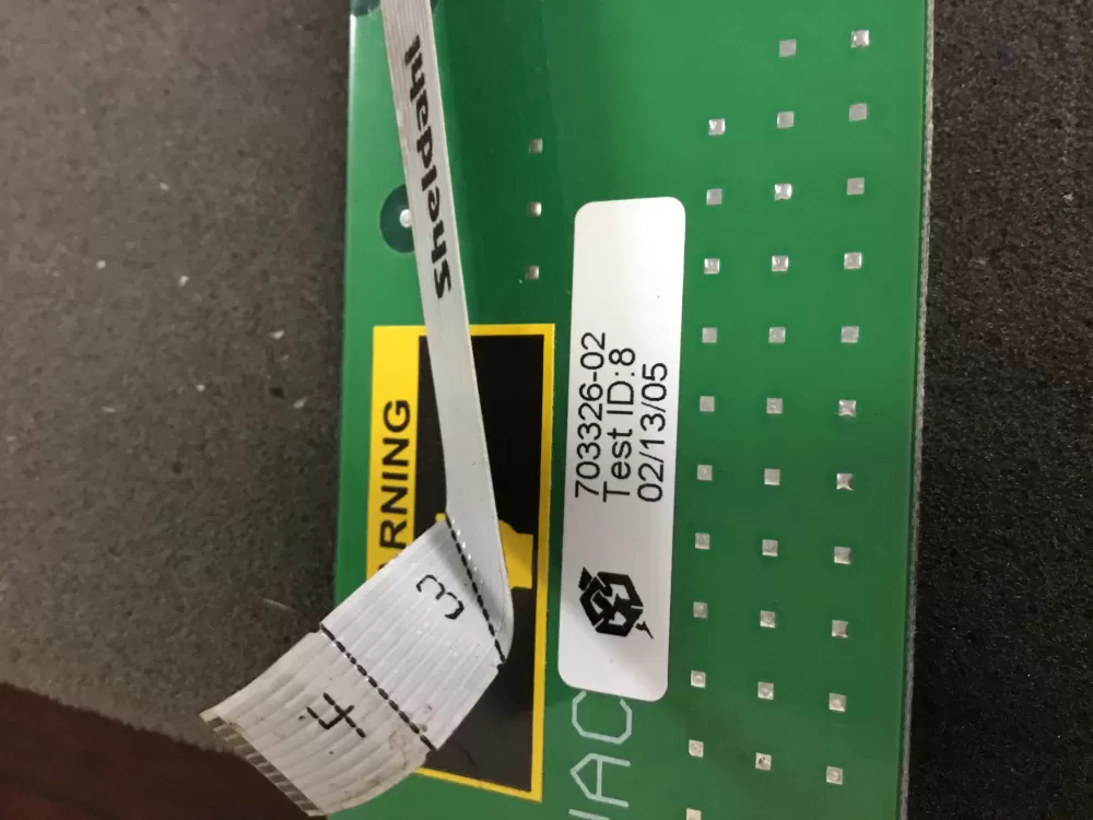 Frigidaire 703326 02 Refrigerator Control Board Display AZ81418 | NR1477