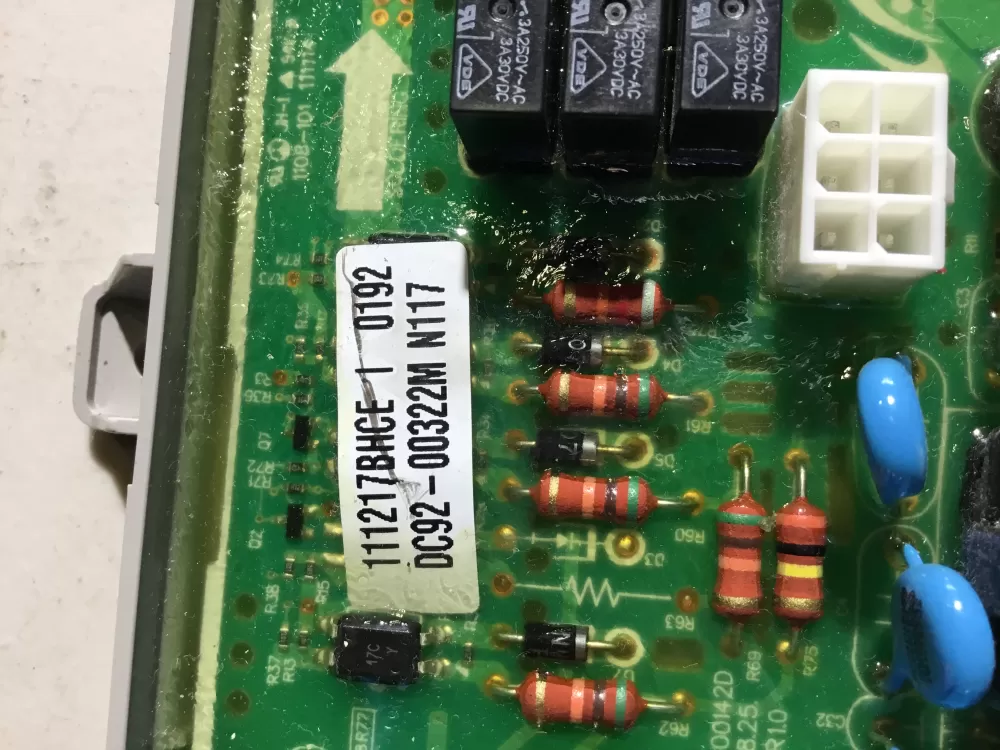 Samsung DC92 00669J Dryer Control Board AZ37978 | NR8