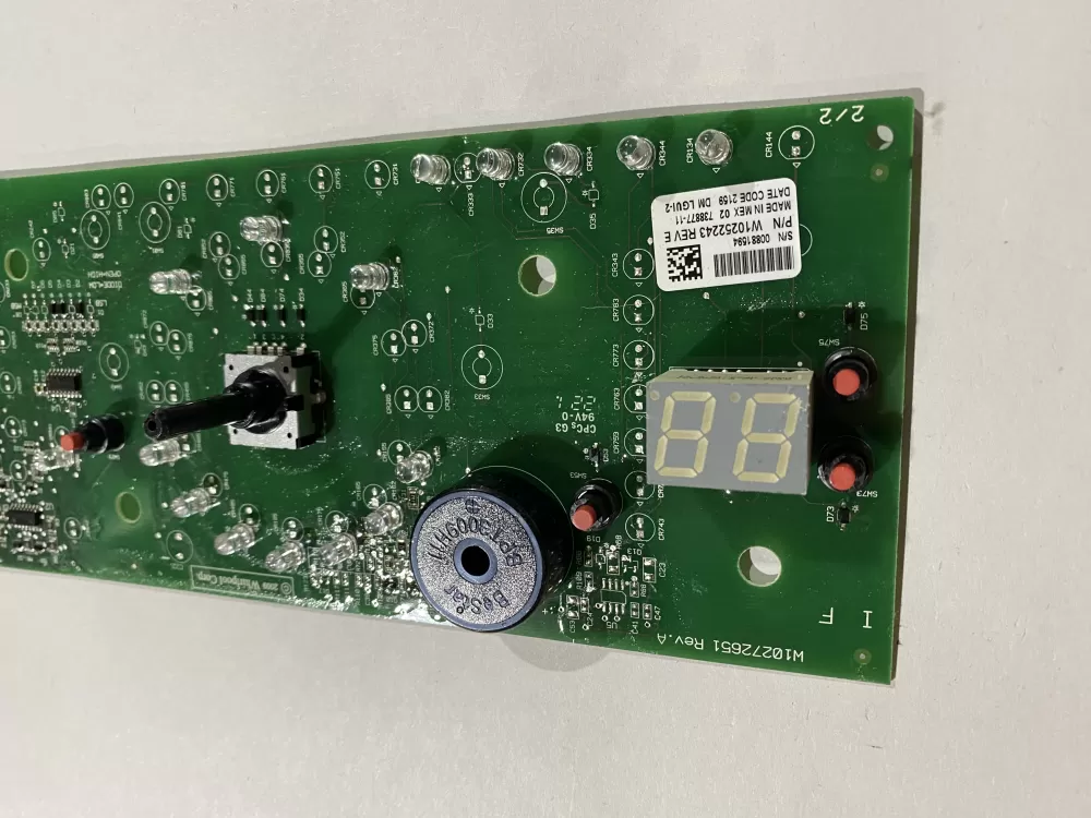 Whirlpool Maytag W10252243 Washer Control Board AZ170424 | BK2608