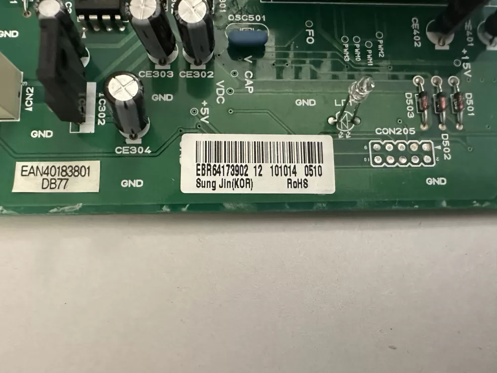 Kenmore LG EBR64173902 Refrigerator Electronic Control Board AZ1914 | NT543