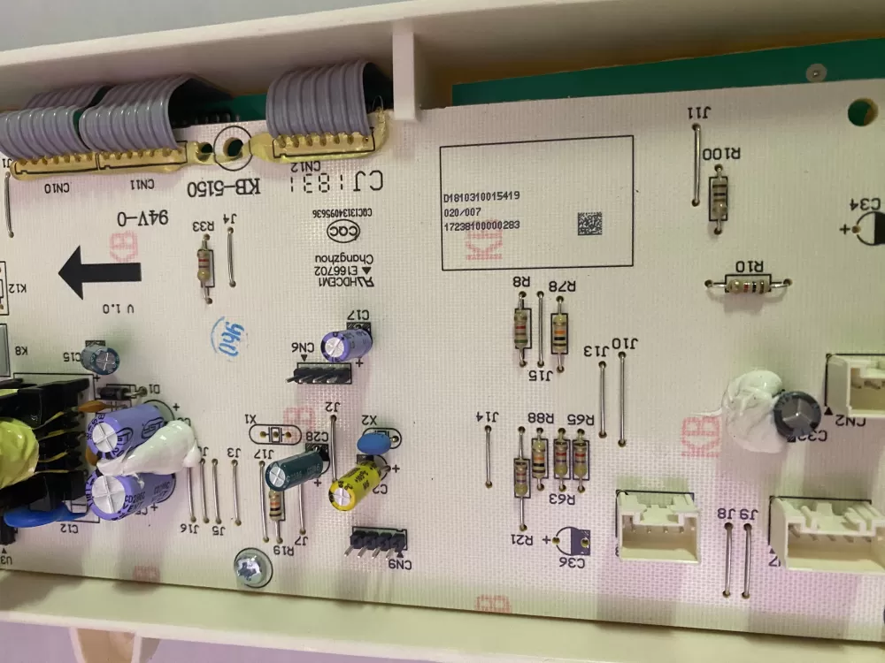 GE WH12X27293 17238100000283 Washer Control Board AZ197227 | BKV893
