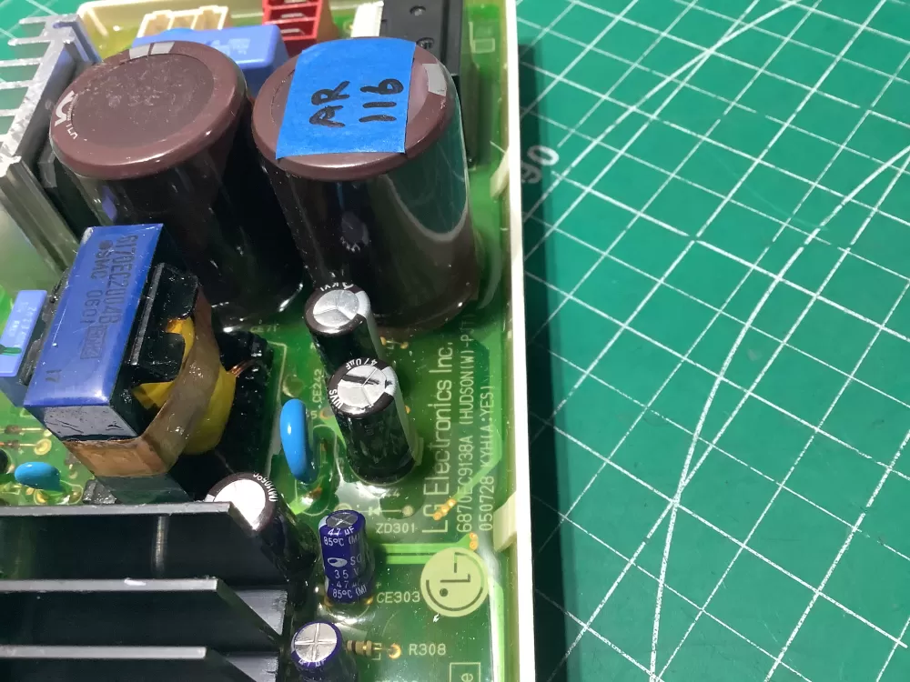 LG 6871EC1118A 6870EC9138A Washer Control Board AZ187601 | AR116
