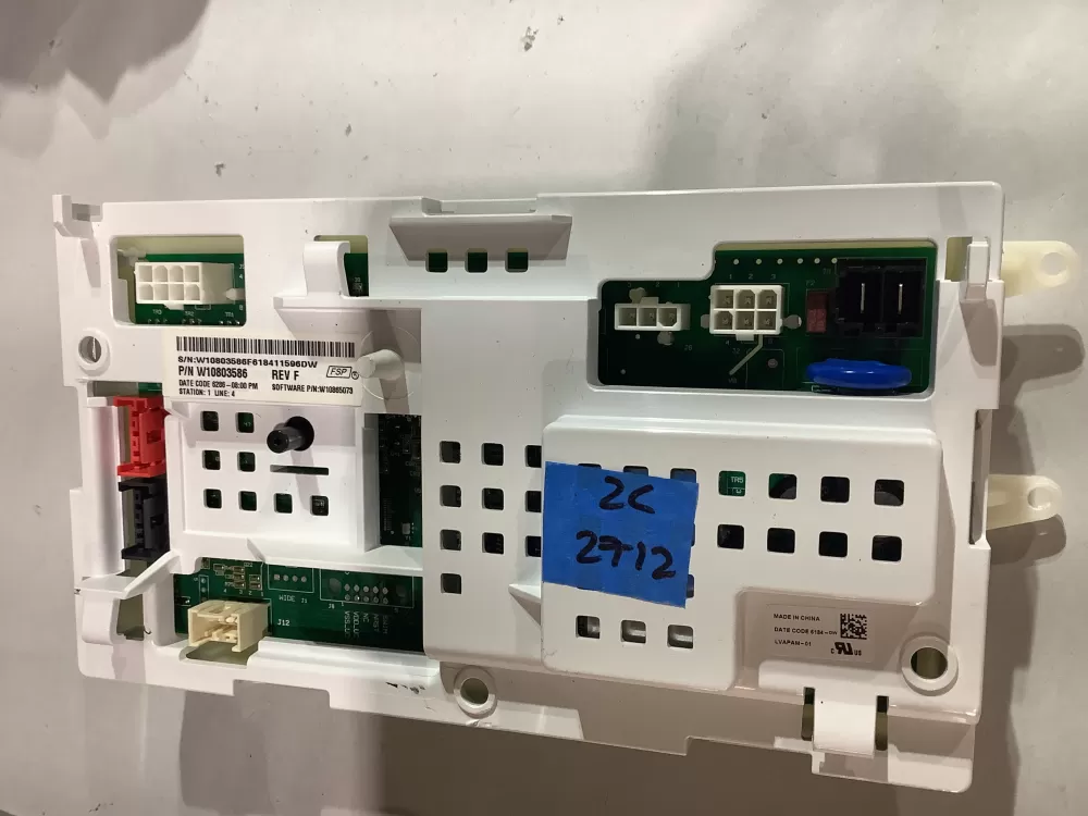 Whirlpool AP6261032 W10803586 W10841364 W10865064 W10915785 W10916478 W11116590 PS12114296 Washer Control Board