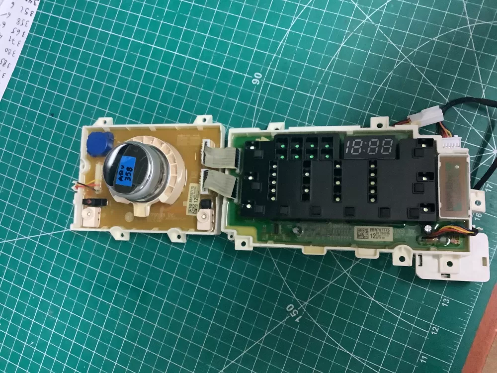 LG EBR79777512 AP6235918 Dryer UI Control Board AZ206582 | ARV358
