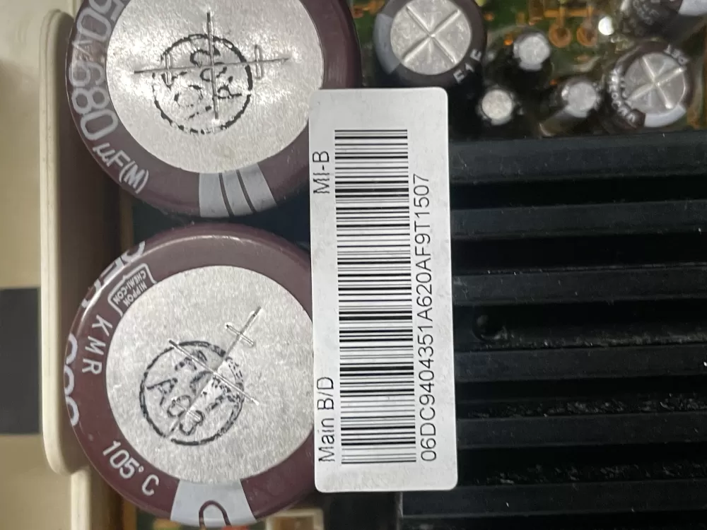 Samsung DC94 04351A Dc92 01625a Washer Control Board Main AZ24476 | WMV89