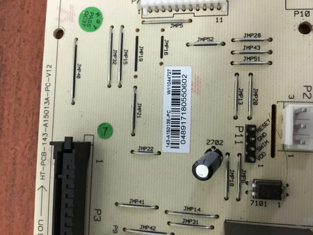 Whirlpool Maytag W11044727 Microwave Control Board Panel AZ35395 | NR14