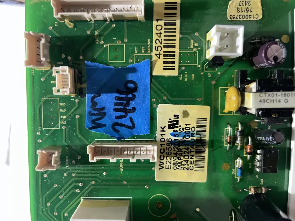 GE Hotpoint WCC101K Washer Control Board AZ201233 | Wm2446