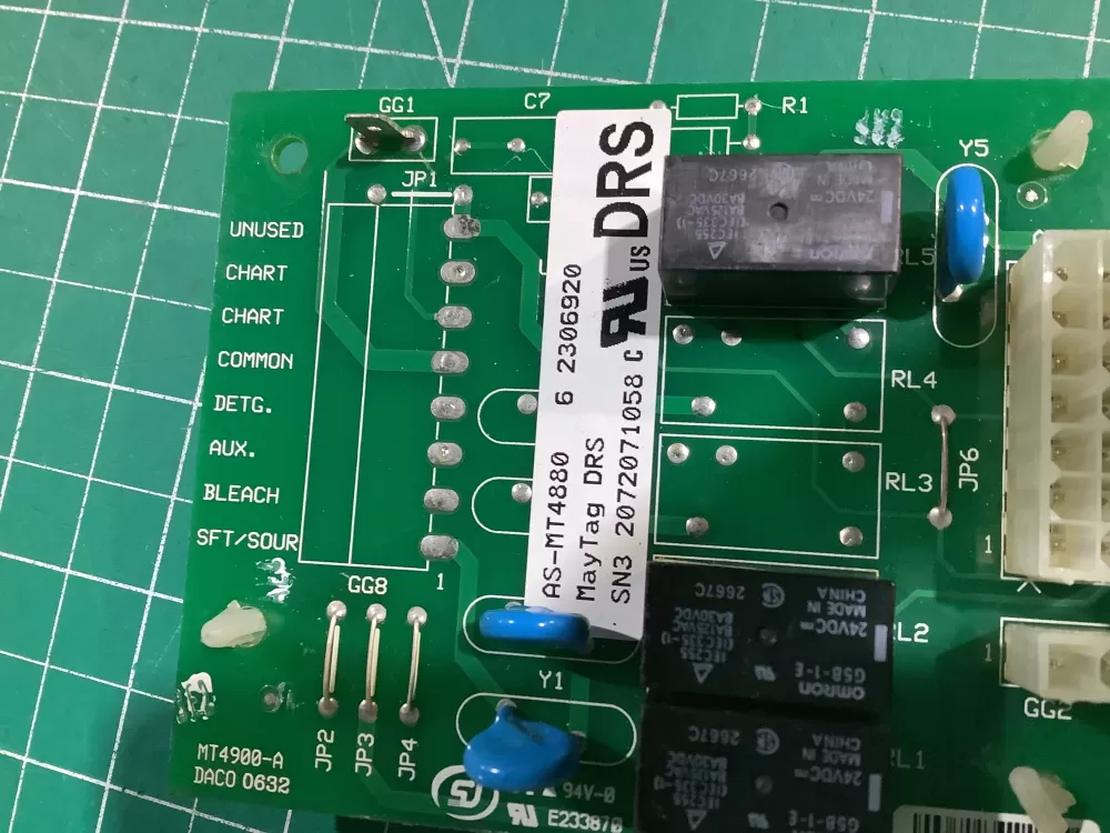 Maytag Whirlpool 62306920 Washer Control Board Relay AZ165335 | NR2549