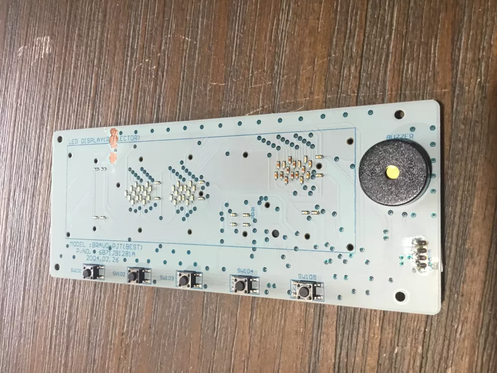 LG 6871JB1281C Refrigerator Control Board Dispenser AZ49625 | NR1815