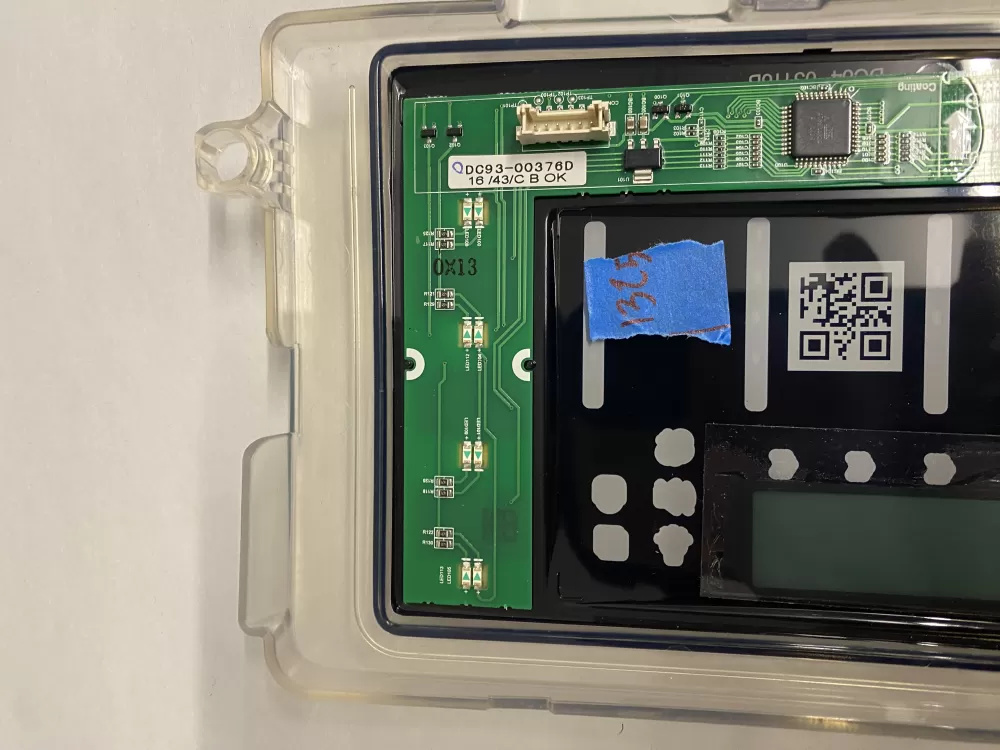 Samsung DC92-01607J DC94-06643A Dryer UI Control Board AZ210711 | BK1325