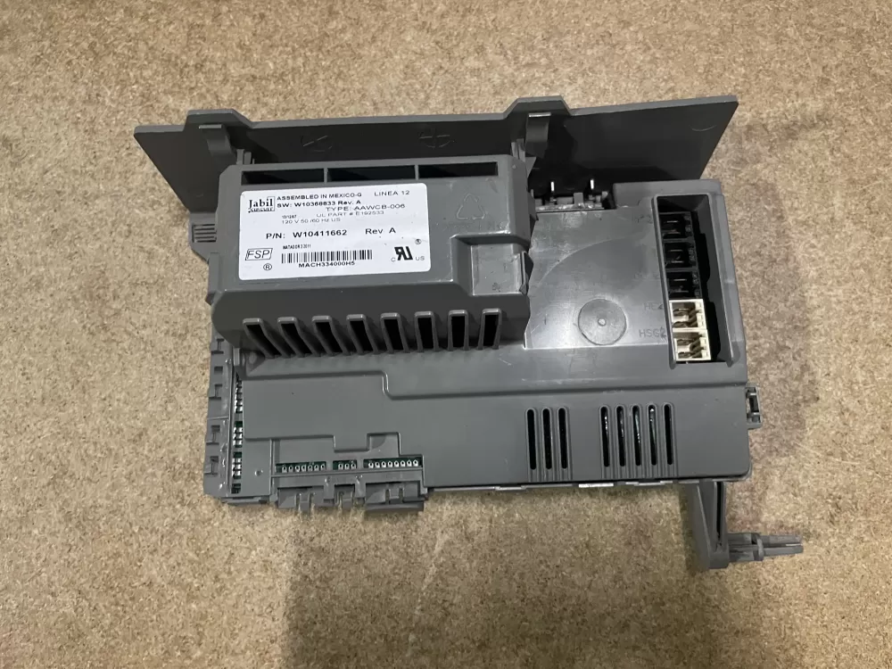 Whirlpool W10411662 WPW10411662 PS11754409 Washer Control Board