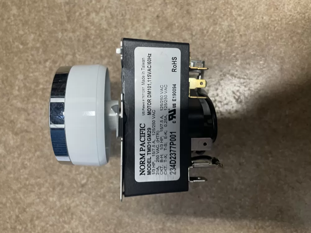 GE AP6027534 WE04X24551 PS11759041 234D2377P001 Dryer Timer AZ9591 | KM1499