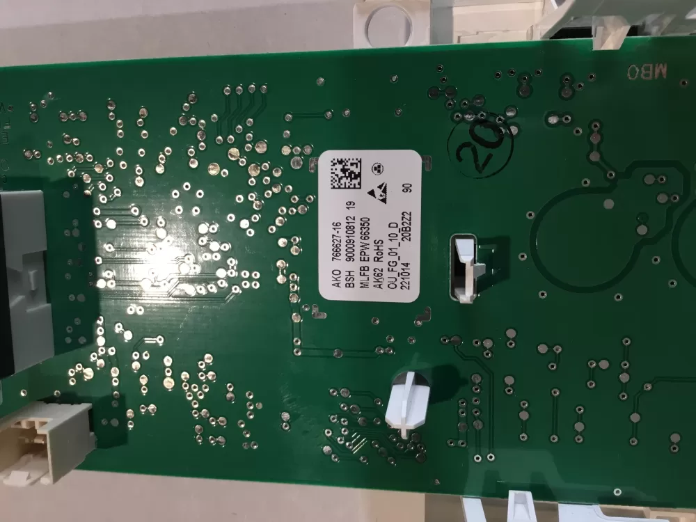 BOSH 766627-10 EPW66350 9000910812 WASHER CONTROL BOARD AZ148595 | BG1930