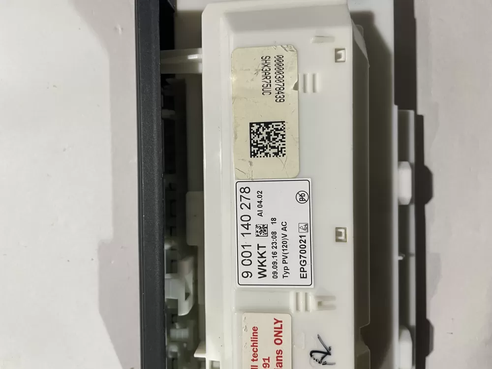 Bosch 9 001 140 278 Dishwasher Control Board AZ203538 | KM1065
