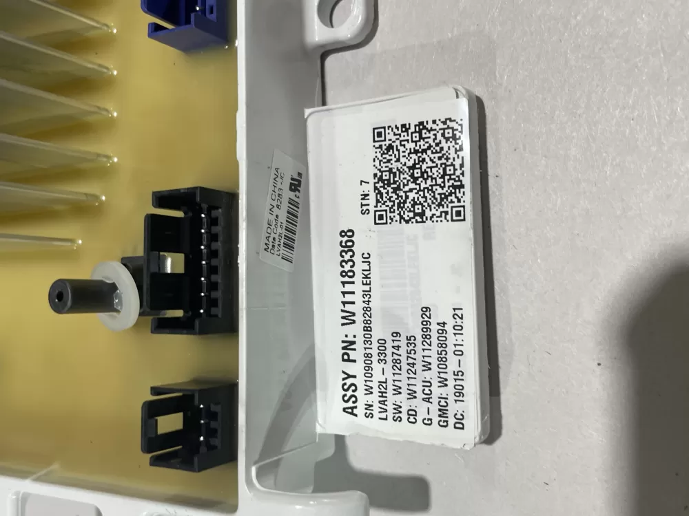 Whirlpool Maytag W11183368 W11195970 Washer Control Board AZ149455 | Wmv606