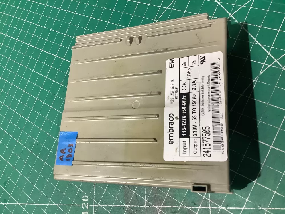 Refrigerator Inverter Board VCC3 1156 QA F 06 241577505 AZ196725 | AR1303