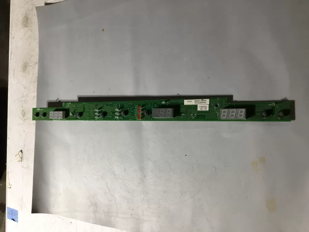 GE 200D4716G006 Refrigerator User Interface Control Board