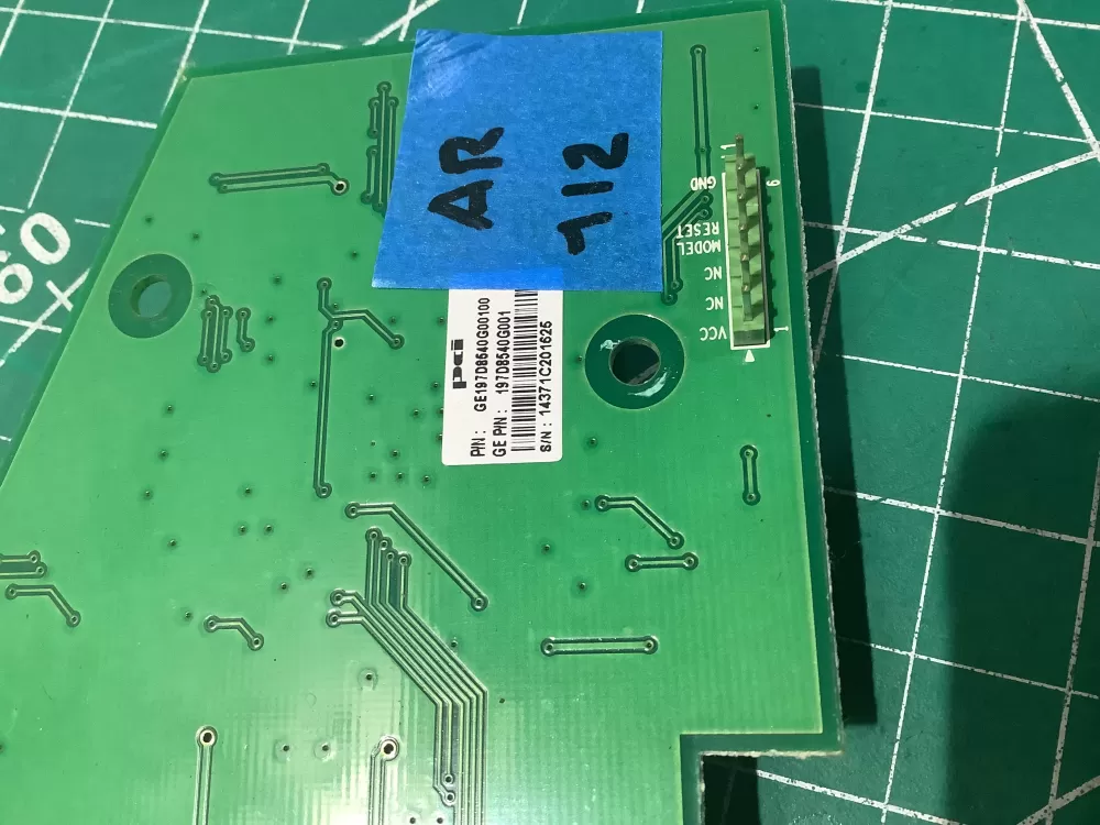 GE 100027 Refrigerator Control Board French Door Dispenser AZ187888 | AR112