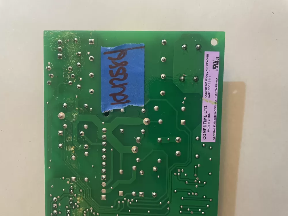 GE EBX1130P001 Dishwasher Control Board AZ171527 | KM2586