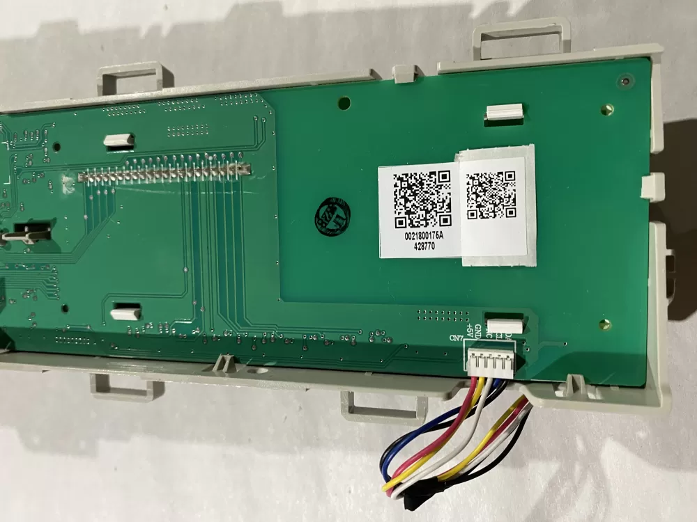 GE WE04X28522 0021800175A Dryer Control Board User Interface AZ186355 | BKV777