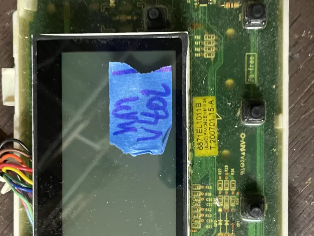 LG 6870EC9234A 6870EC9242A 6871EL1011B Dryer Control Board AZ40918 | Wmv402