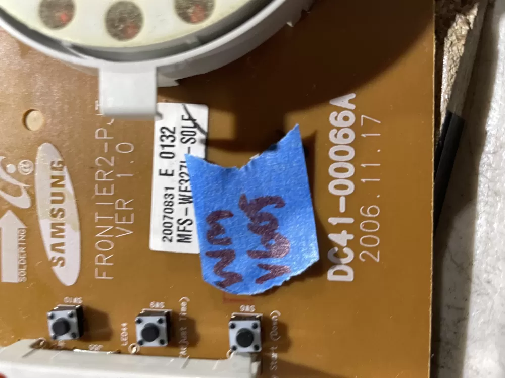 Samsung DV327L-00LF Dryer Main Control Board PCB ASM AZ70030 | Wmv605